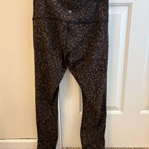 lululemon athletica wunder under high rise 28” leggings